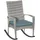 Outsunny Schaukelstuhl 66 x 88 x 98 cm grau