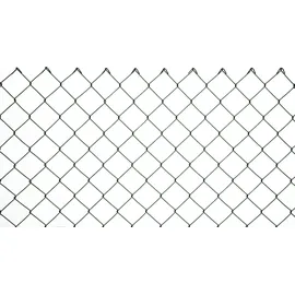Floraworld Maschendrahtzaun 25 x 1,25 m Anthrazit/Stahl