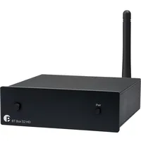 Pro-Ject BT Box S2 HD, Audiophiler hochauflösender Bluetooth 5.0 Empfänger, unterstützt aptX-HD, Schwarz