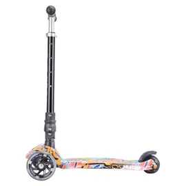 BoldCube Tretroller Big 3 Wheel Scooter Graffiti - Bunt