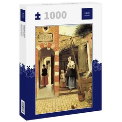 Lais Puzzle Pieter de Hooch - Der Hinterhof 1000 Teile