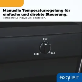 Exquisit GS512-040E Schwarz