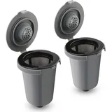 Wiederverwendbarer Cuisinart Kaffeefilter, Anpassbar, Graue Tasse