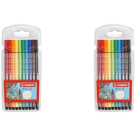 Stabilo Pen 68 - 10er Pack - mit 10 verschiedenen Farben