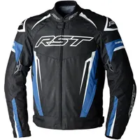 RST TracTech Evo 5, Textiljacke wasserdicht - Schwarz/Blau -