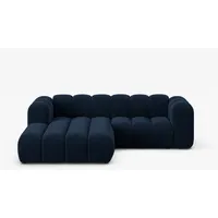 Micadoni Ecksofa Lupine, modular 3-Sitzer blau