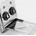 Milantoast Sandwichtoaster mit Zangen Orange