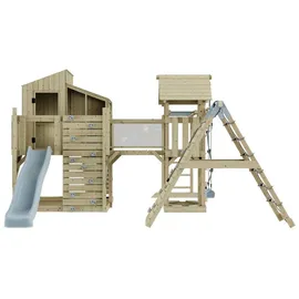 OUTDOORTOYS Spielturm Liv Eisblau Holz
