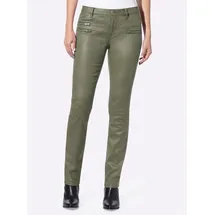 Heine Röhrenhose in khaki | Gr.: 40