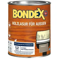 Bondex Holzlasur für Außen  (Treibholz, Seidenmatt, 750 ml, Lösemittelbasiert)
