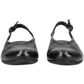 THINK! Damen, GUAD2 chromfrei gegerbte nachhaltige Halbschuhe, schwarz | Gr.: 37