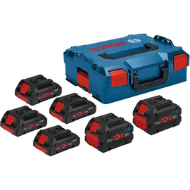 Bosch ProCore18 V Li-Ion 4x 4,0 Ah + 2x 8,0 Ah Professional Starter Set 1600A02A2T