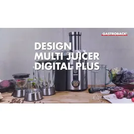 Gastroback Design Multi Juicer Digital Plus 40152