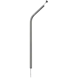 LURCH Edelstahl Trinkhalme gebogen 21,5 cm 4 St. Gold/Rosa/Blau/Grau