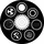 Showtec Shark Spot Two 90 W LED-Spot Moving Head