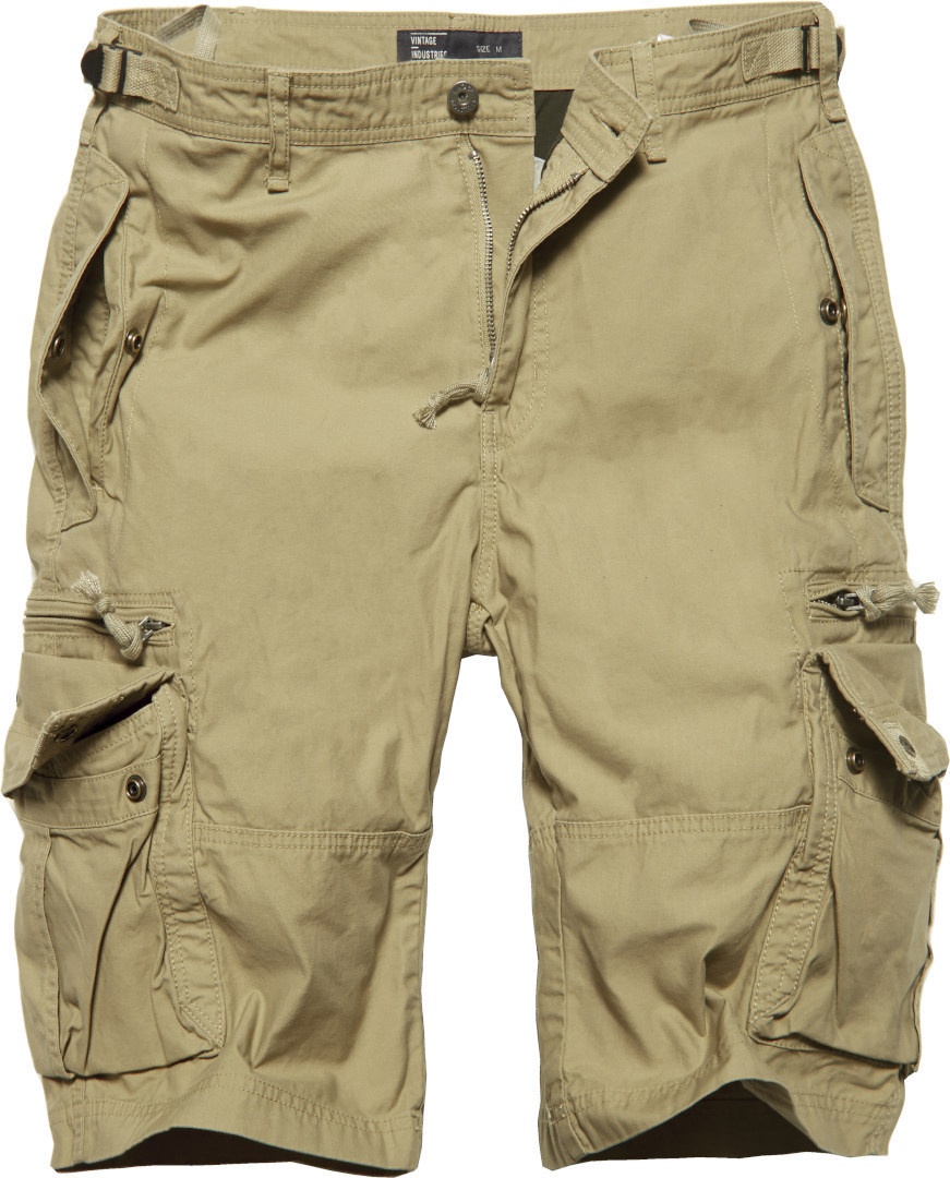 Vintage Industries Gandor Shorts, beige, Größe S