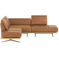 KOINOR Ecksofa  Phoenix ¦ braun ¦ Maße (cm): B: 253 H: 87 T: 209