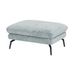 Hocker , blau , Maße (cm): B: 90 H: 45 T: 68