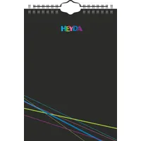 Heyda Bastel- und Fotokalender immerwährend | A5, schwarz