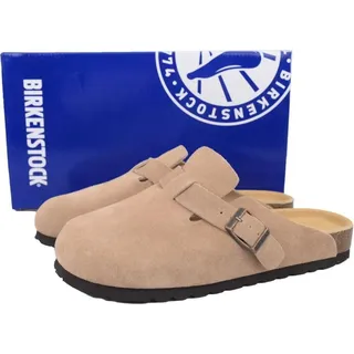 Birkenstock Boston Soft Footbed Clog sandfarben - Beige - 41