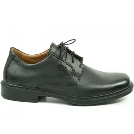 Jomos Herren Leder Halbschuhe Schwarz - Gr.: 43