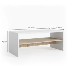 Vicco Weiß Sonoma Eiche 99,6 x 39,8 cm