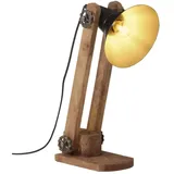 vidaXL Schreibtischlampe Schwarz