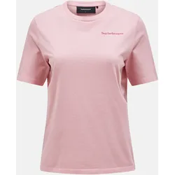 PEAK PERFORMANCE W Original Small Logo Tee-WARM BLUS WARM BLUSH - S