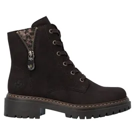 Rieker Schnürstiefel Damen Braun 40