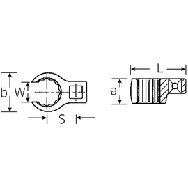 Stahlwille 03190040 Aufsteckringschlüssel