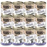 Dogs'n Tiger Dogs’n Tiger Adult Hundefutter, Nassfutter, Sattelfest, Pferd & Kartoffel 12x400 g