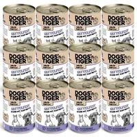 Dogs'n Tiger Dogs’n Tiger Adult Hundefutter, Nassfutter, Sattelfest, Pferd & Kartoffel 12x400 g