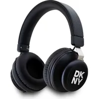 DKNY Metal Logo Bluetooth On-Ear-Kopfhörer – Schwarz