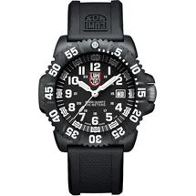 Luminox Original Navy Seal 3050 SERIES Herrenuhr - Taucheruhr in Schwarz mit Datumsanzeige 200m wasserdicht