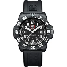 Luminox Original Navy Seal 3050 SERIES Herrenuhr - Taucheruhr in Schwarz mit Datumsanzeige 200m wasserdicht