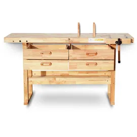 BAMATO Hobelbank WORK-1640 aus Massivholz