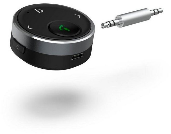 Produktbild Hama Bluetooth®Receiver, Audio Adapter für Kfz, 3,5mm Stecker Bluetooth-Adapter 3,5-mm-Klinke schwarz
