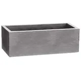 Dehner Kunststoff-Blumenkasten Palermo, ca. B80/H27/T30 cm, Grau