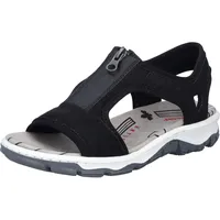 Rieker Sandalen Damen Schwarz 39