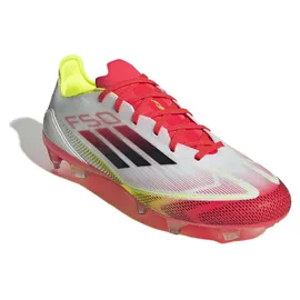 adidas F50 Pro FG Herren Cloud White/Core Black/Solar Yellow 41 1/3