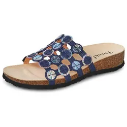Pantolette Julia Think! blau