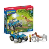 Schleich Dinosaurs Geländewagen mit Dino-Außenposten 41464