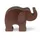 Graf von Faber-Castell Stifteköcher Elefant Medium Dunkelbraun 1 St.