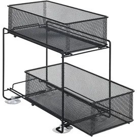 Wenko Schubladenregal Gioma 35 x 33,5 x 18,5 cm Schwarz