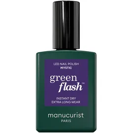 Manucurist Green Flash Gel-Nagellack Mystic Tiefes Violettblau 15 ml
