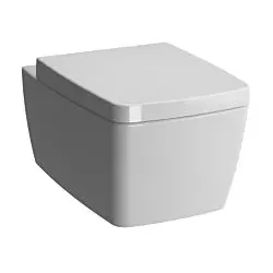 Vitra Metropole Wand WC Vitraflush 7672B003-0075 weiß, ohne Spülrand, Tiefspüler