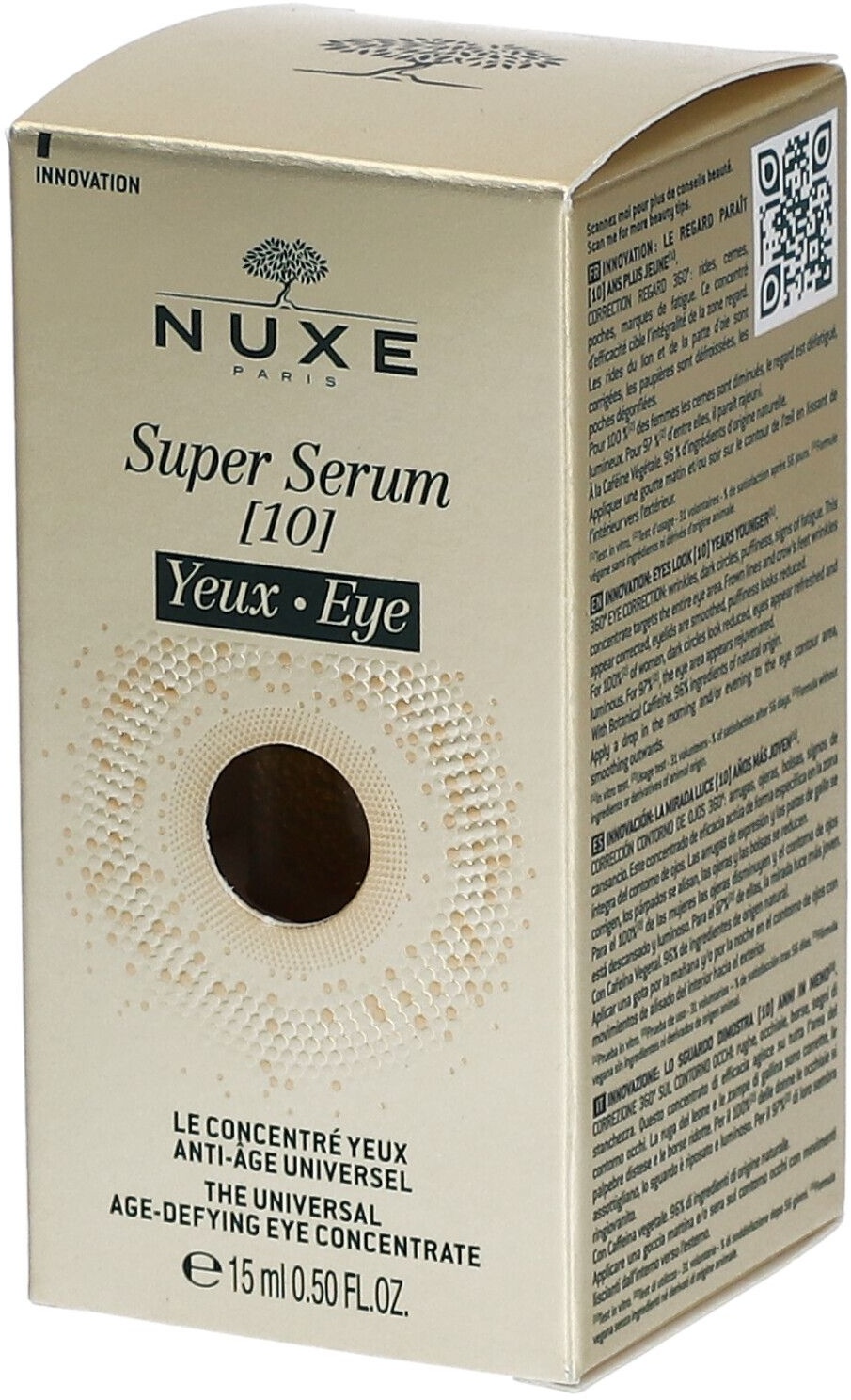 NUXE Super Serum [10] Yeux - Le concentré yeux anti-âge universel 15 ml crème ophtalmique