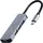Gembird 4 Ports 5 Gbit/s, USB-C Modell UHB-CM-U3P1U2P3-01 Aluminium