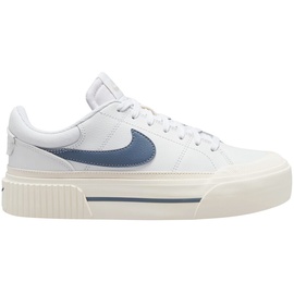 Nike Court Legacy Lift Sneaker Damen 104 - white/diffused blue-lt orewood brn-sail 40.5