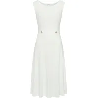LASCANA Midikleid Weiß 42